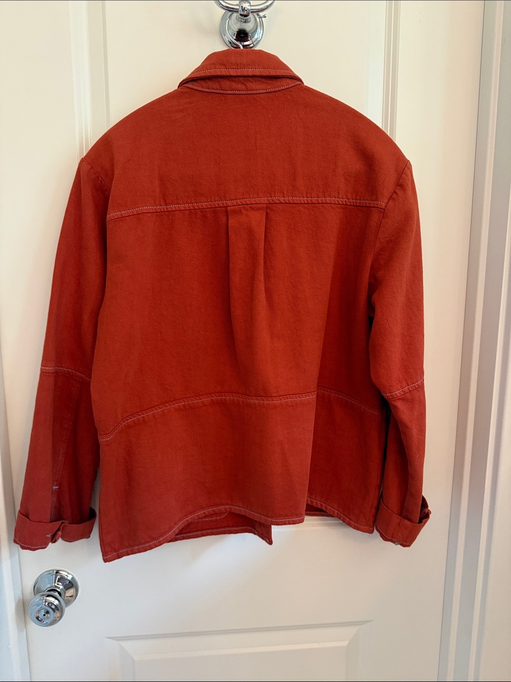 Roller Rabbit Rust Orange Utility Jacket - Picture 5 of 5